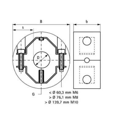 Walraven - Bisofix 88 heavy duty ice clamp