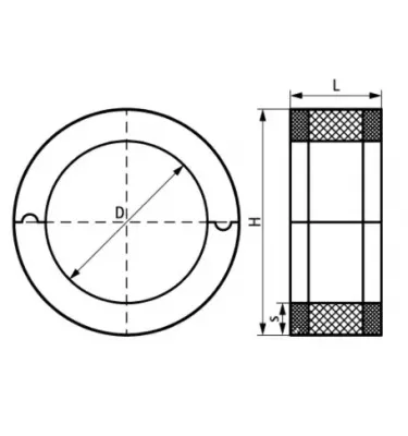 Walraven - Tepelně izolovaná příchytka Bisofix E19