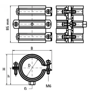 Walraven - Fixed Points for Cu - FiX BIS pipes