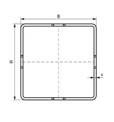 Walraven - Maxx closed mounting rail