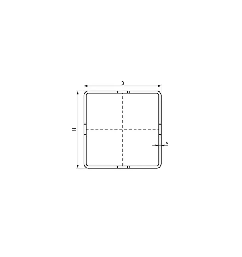 Walraven - Maxx closed mounting rail