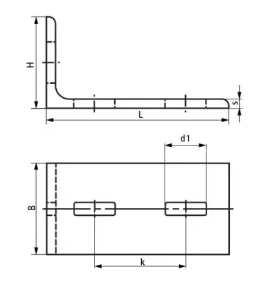 Walraven - 90 ° connector for Maxx profiles