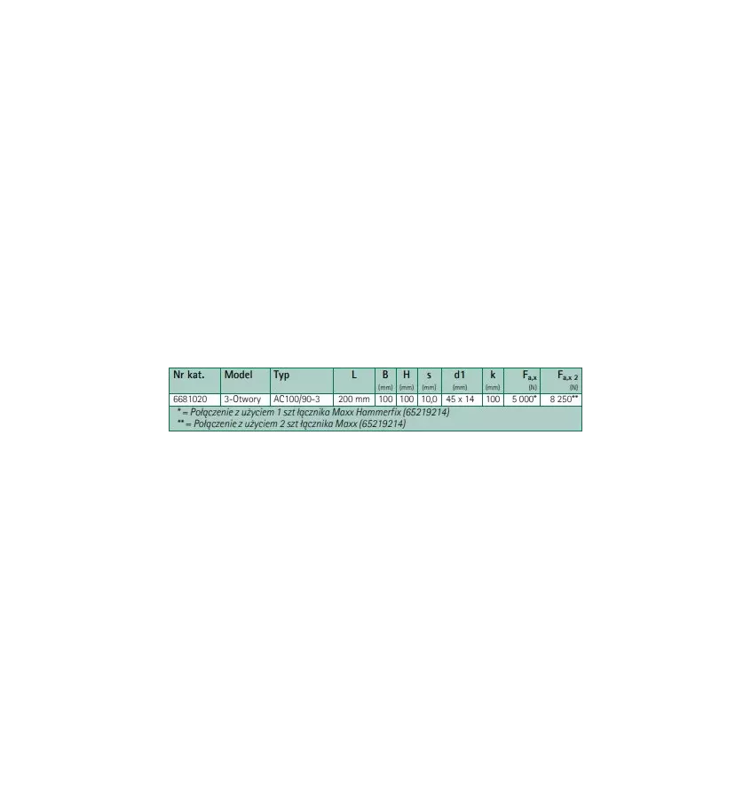 Walraven - 90 ° connector for Maxx profiles