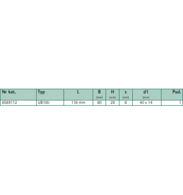 Walraven - podkładka U Maxx