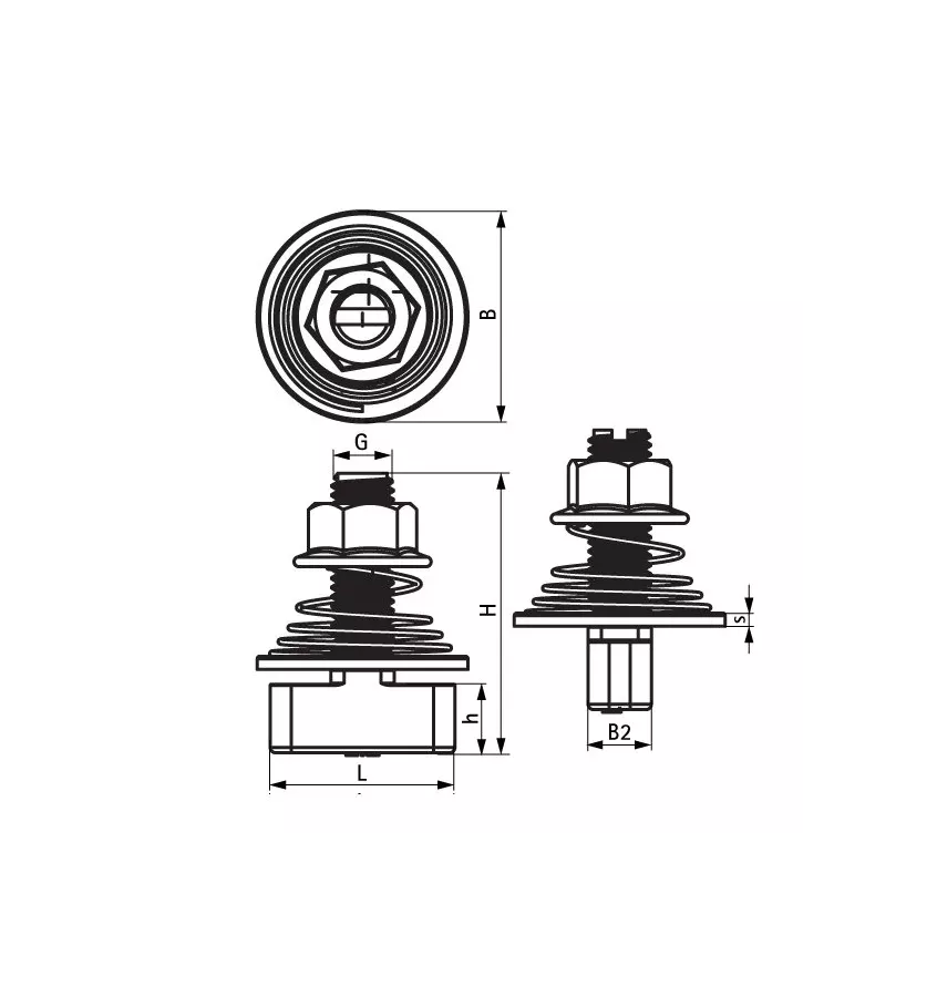 Šroub Walraven - Maxx s dutou hlavou s kladivem