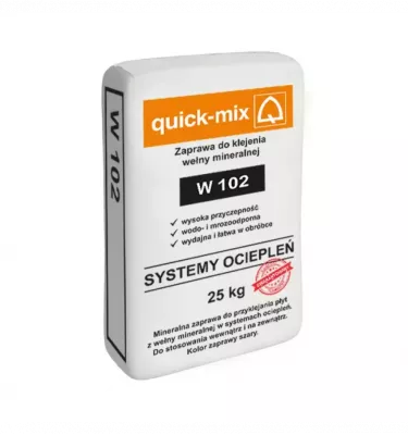 Quick-mix - mortar for bonding mineral wool W 102