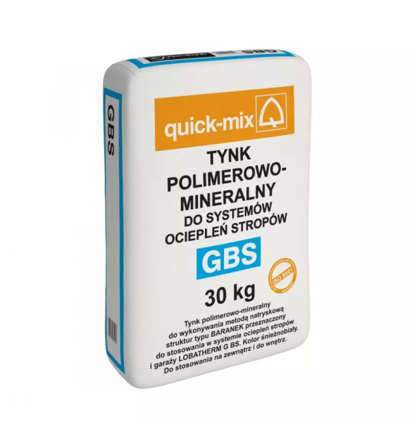 Quick-mix - polymer-minerální omítka - GBS plavená