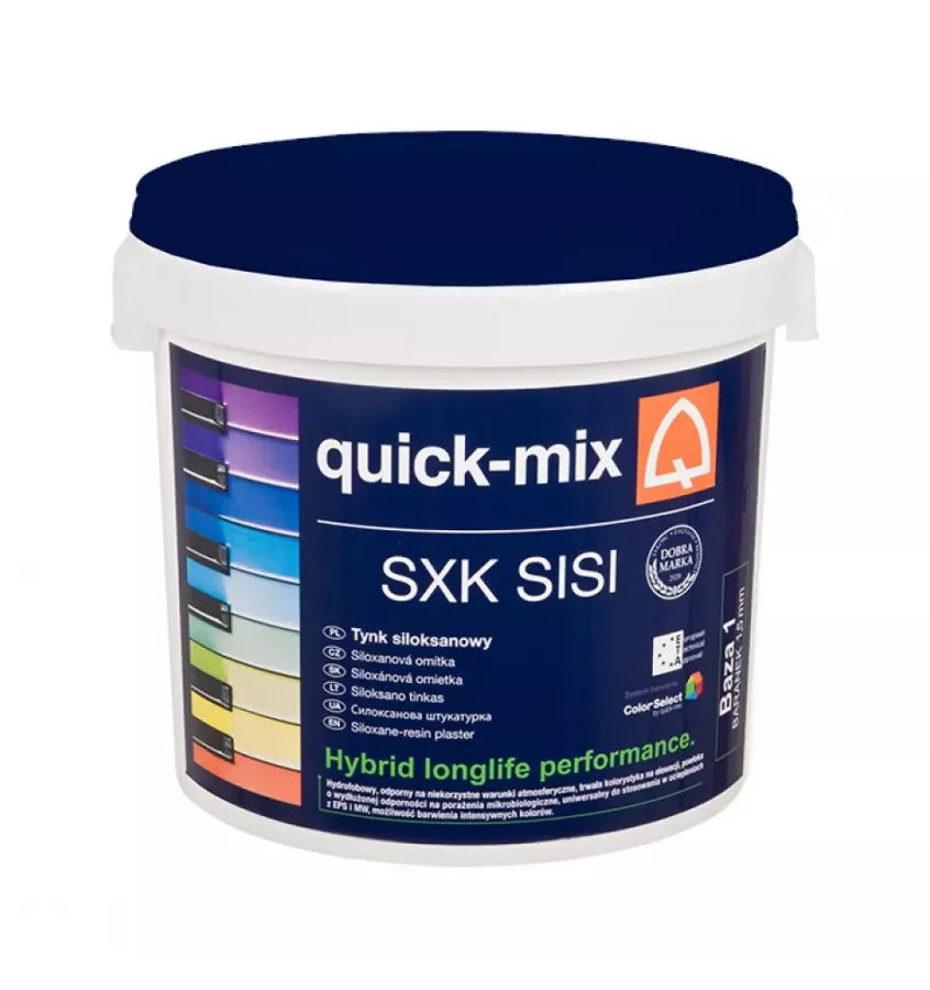 Quick-mix - tynk siloksanowy SXK SISI