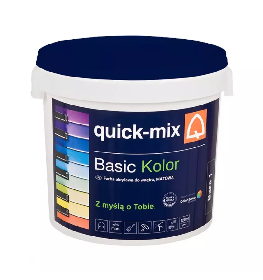 Quick-mix - acrylic interior paint, matte Basic Color