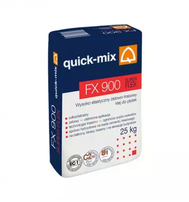 Quick-mix - FX 900 Super Flex tile adhesive