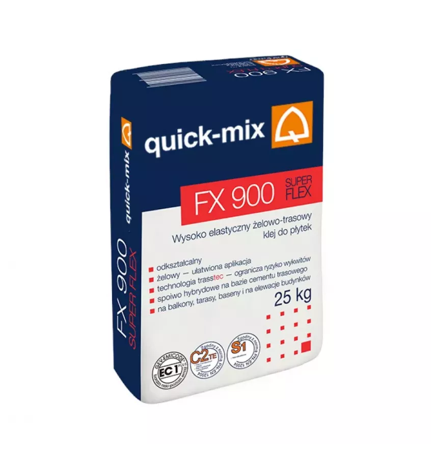 Quick-mix - lepidlo na dlaždice FX 900 Super Flex