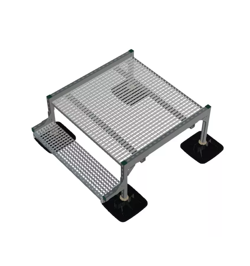 Walraven - Bridge without handrail with step BL1S H50 W100