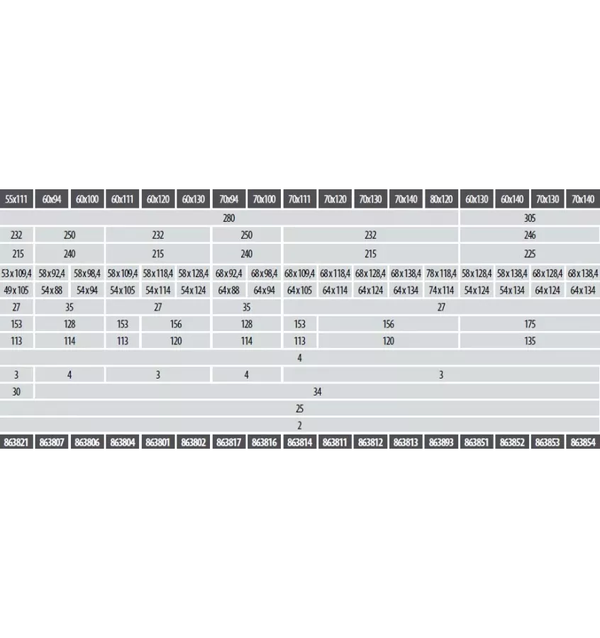 Fakro - LWK Plus segmented attic stairs