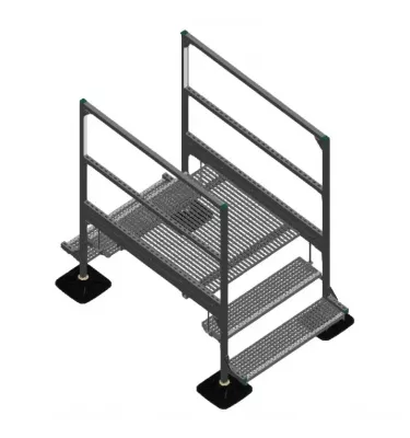 Walraven - mostek z poręczą i 2 stopniami BR2S H75 W100