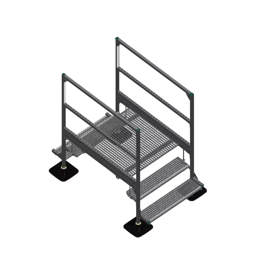Walraven - Most s madlem a 2 schody BR2S H75 W100