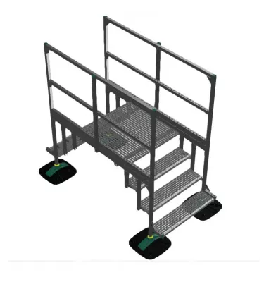 Walraven - mostek z poręczą i 3 stopniami BR3S H100 W100