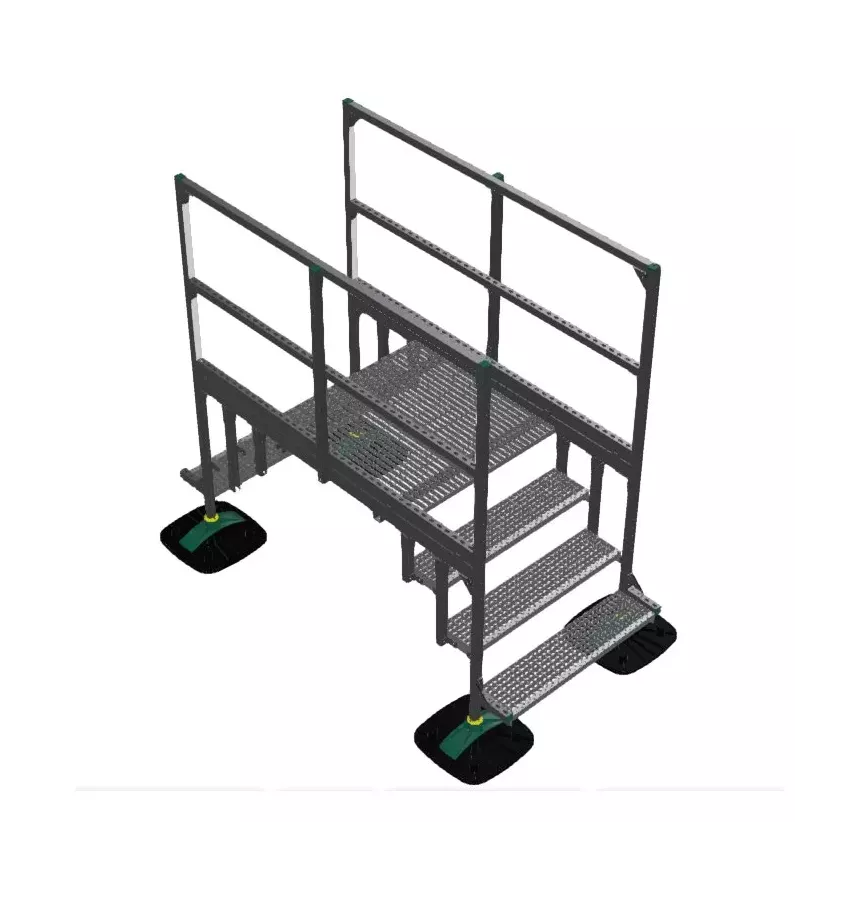 Walraven - Most s madlem a 3 schody BR3S H100 W100