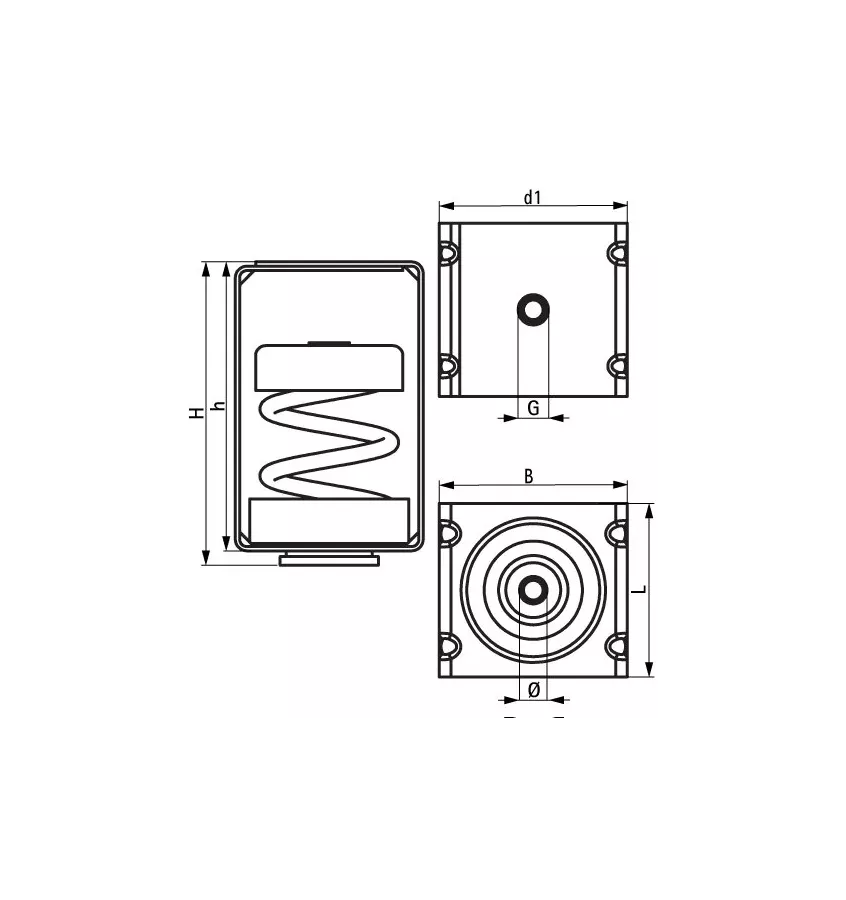Walraven - izolator sprężynowy VibraTek HS-1
