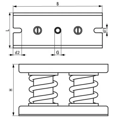 Walraven - amortyzator sprężynowy VibraTek MS-2X