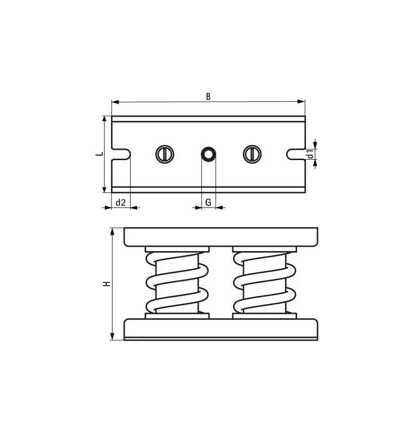 Walraven - amortyzatory sprężynowe VibraTek MS-2X