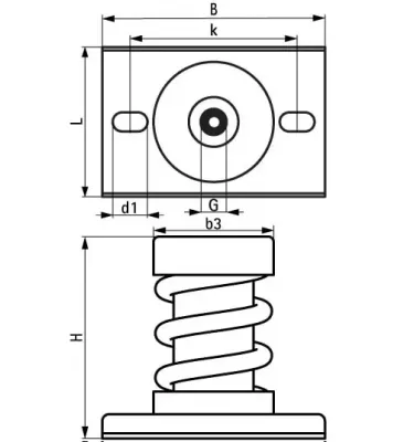 Walraven - amortyzator sprężynowy VibraTek MS-1X