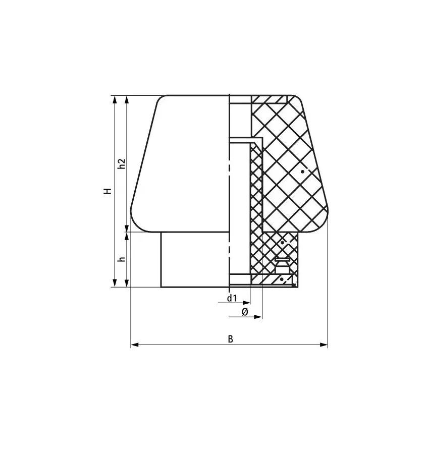 Walraven - amortyzator elastomerowy VibraTek SA-3