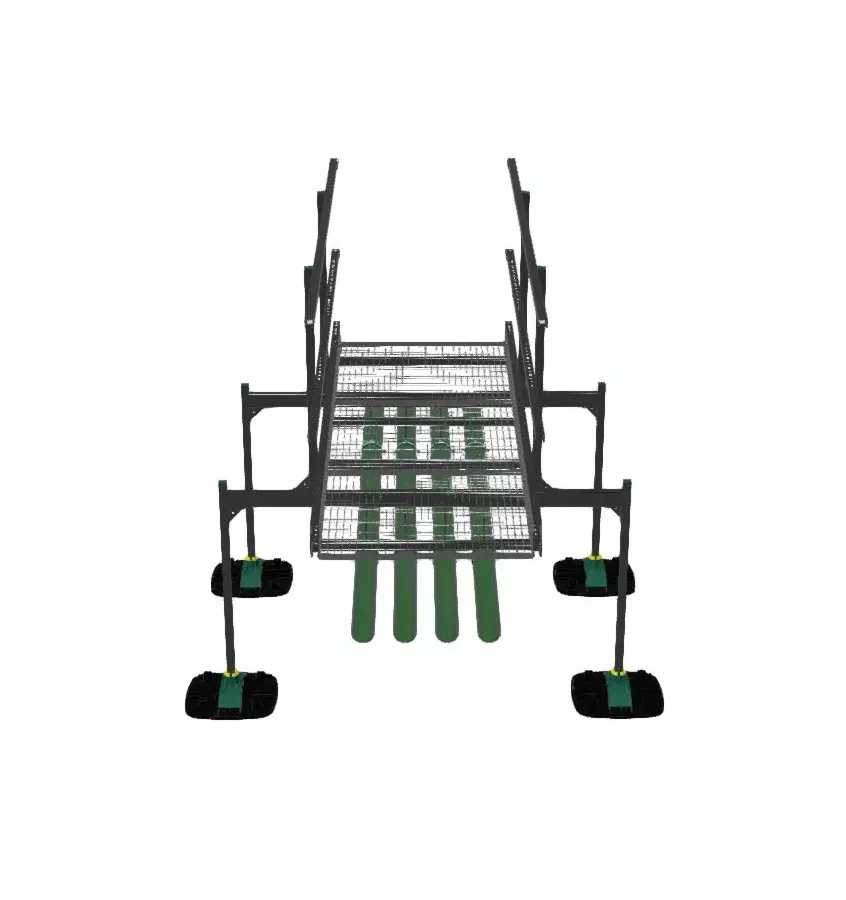 Walraven - zintegrowane przejścia i mocowania instalacji IWPS H100 W100 L300