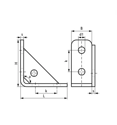 Walraven - kątownik wzmocniony Strut BIS