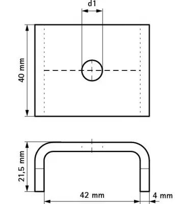 Walraven - podkładki U BIS Strut (BUP1000)