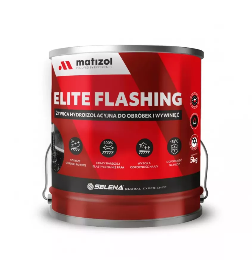 Matizol - żywica poliuretanowo-bitumiczna Flashing