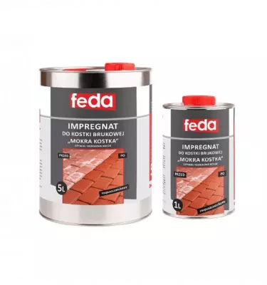 Feda - impregnat do kostki brukowej rozpuszczalnikowy Mokra Kostka
