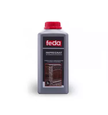 Feda - impregnat do ogrodzeń betonowych Intensywny Kolor