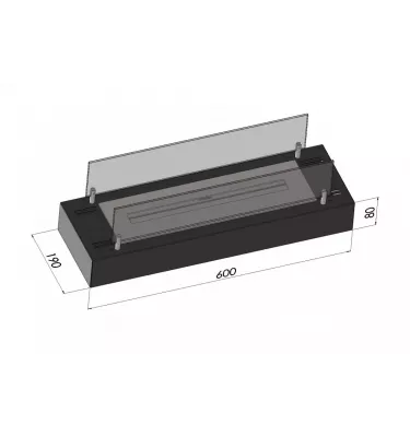 SimpleFire - biokominek FirieBox 600