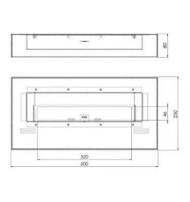 SimpleFire - biokominek SimpleBox 500
