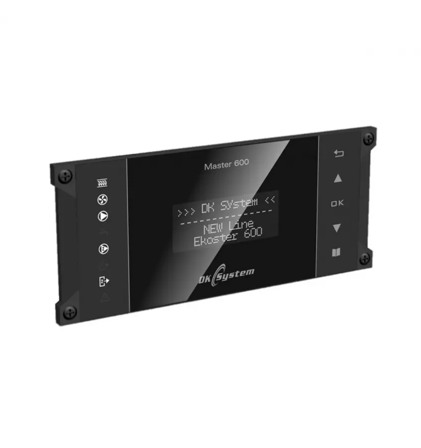 DK System - panel sterujący LCD do regulatorów kotła Master 600-200 PSL