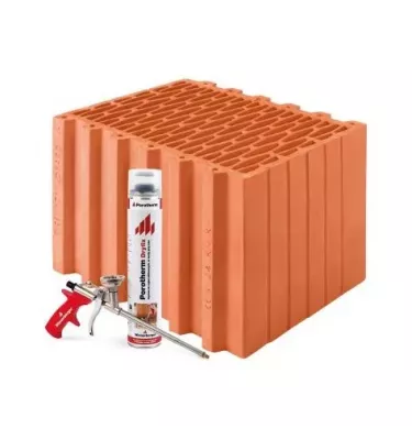 Porotherm Wienerberger - pustak Porotherm 38 Dryfix