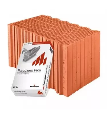 Porotherm Wienerberger - pustak Porotherm 44 EKO+ Profi