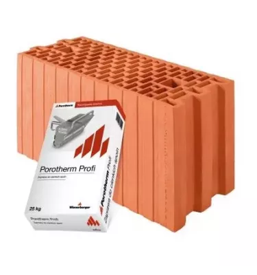 Porotherm Wienerberger - pustak Porotherm 18.8 Profi