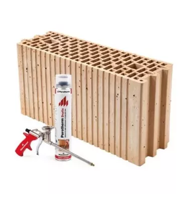 Porotherm Wienerberger - pustak Porotherm D 17.5 Dryfix