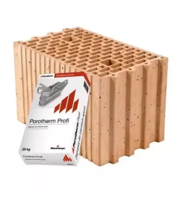 Porotherm Wienerberger - pustak Porotherm D 24 Profi