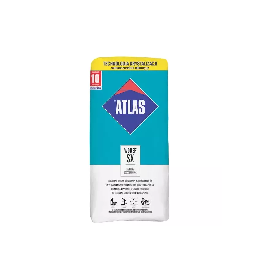 Atlas - zaprawa uszczelniająca Woder SX