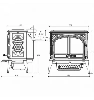 Kawmet - piecyk kominkowy S7 Premium ARES Eco