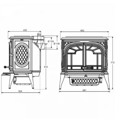 Kawmet - piecyk kominkowy S9 Premium ZEUS Eco