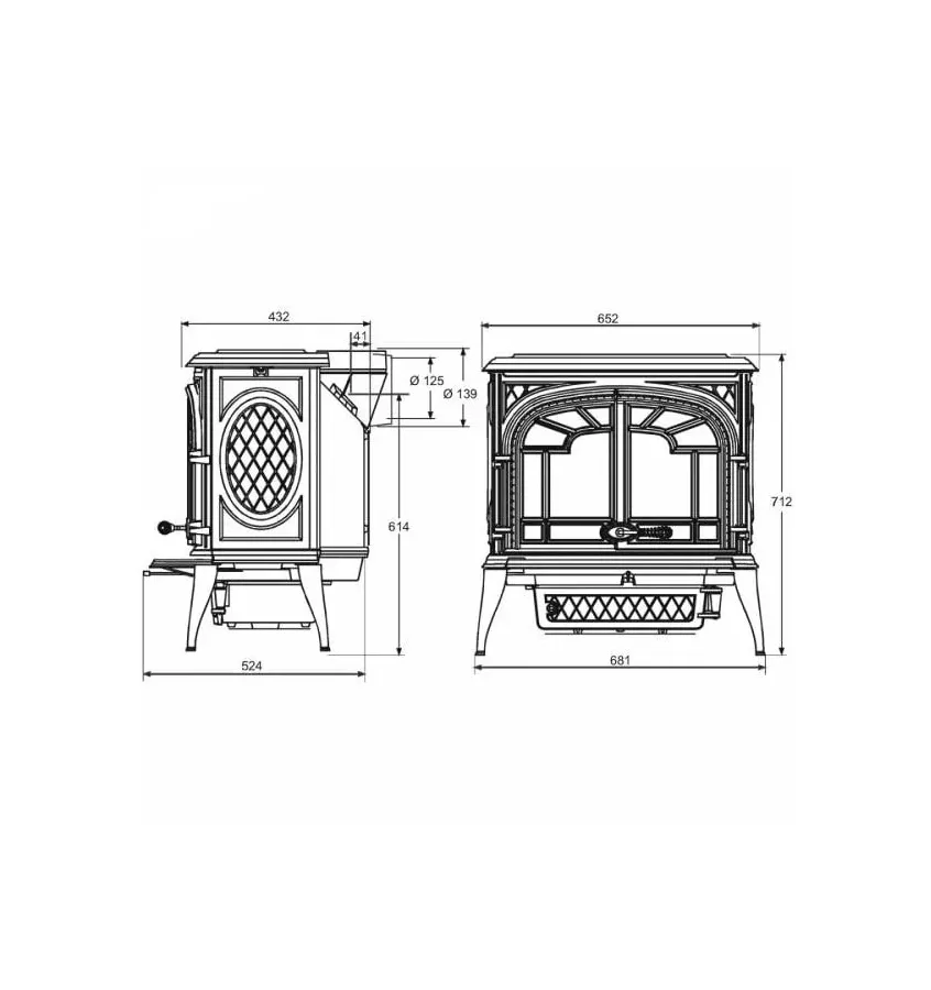 Kawmet - piecyk kominkowy S9 Premium ZEUS Eco