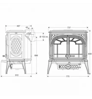 Kawmet - piecyk kominkowy S10 Premium SPARTA Eco