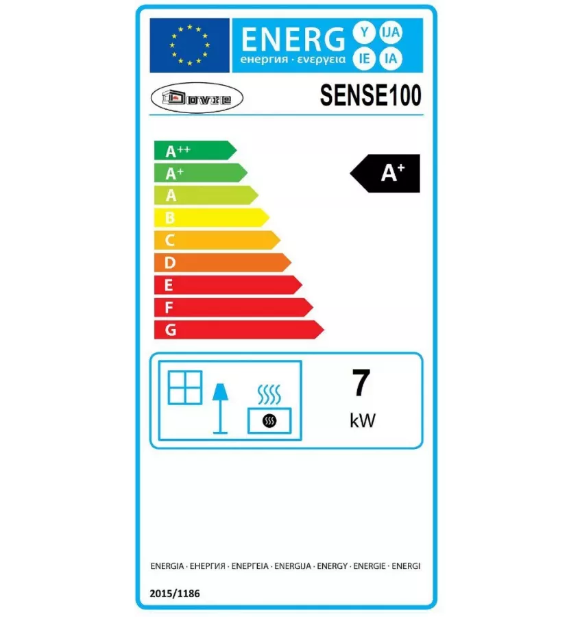 Dovre - piec na drewno Sense 113