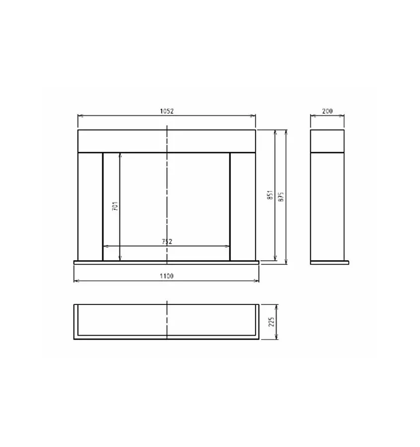 SimpleFire - biokominek SimplePortal 2
