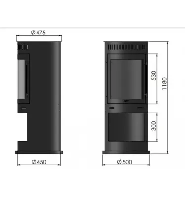 Infire - biokominek Incoza 4