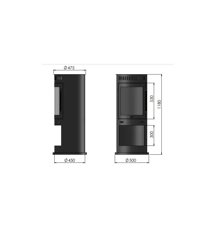 Infire - biokominek Incoza 4