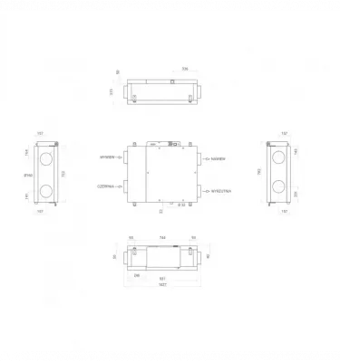 Thessla Green - rekuperator Air Pack Home 200f Energy+